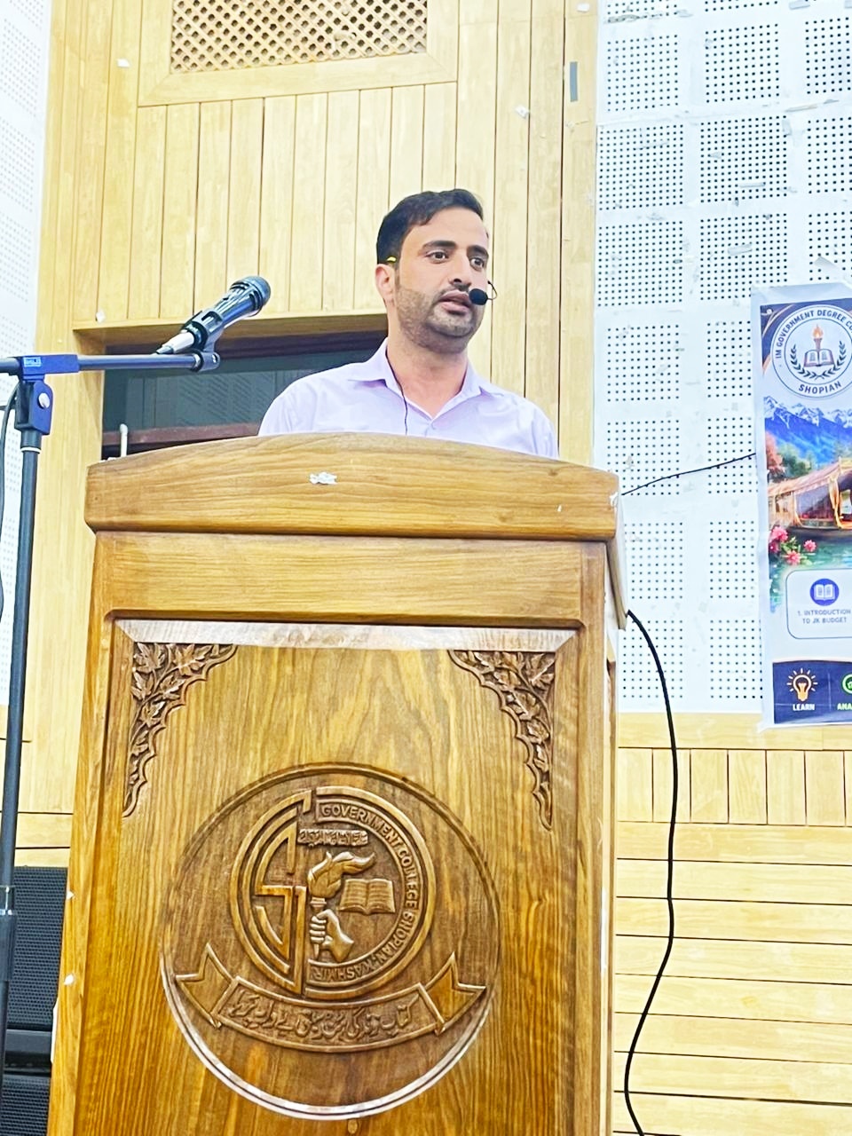 An extensive lecture  delivered by Faculty, Department of Economics   on Exploring of JK Budget 2026-27 - Image 1